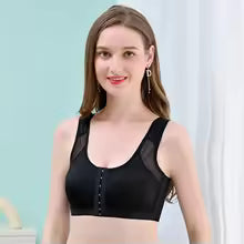 Glaco Comfortable and Supportive Front Hook Bra